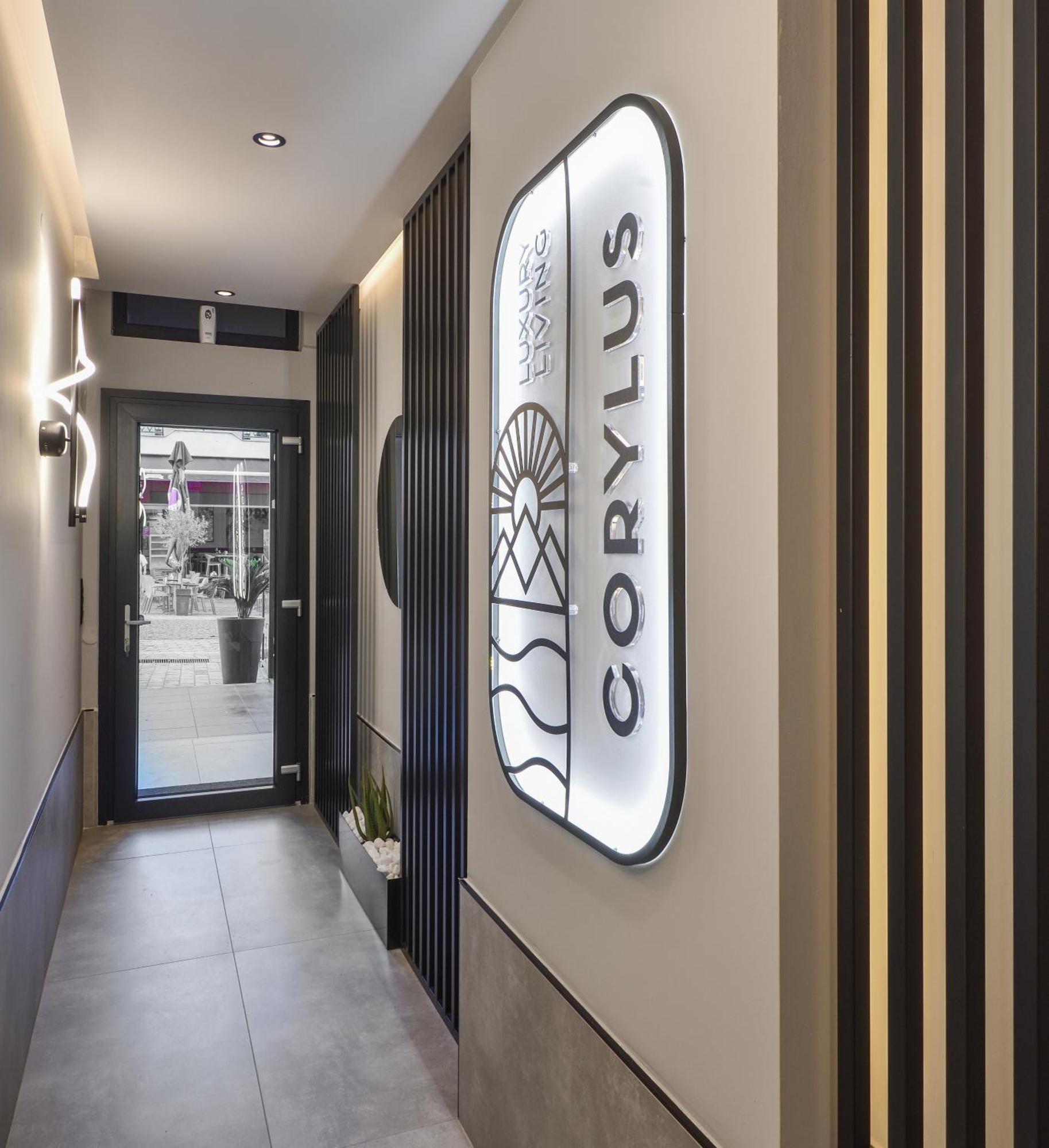 Corylus Luxury Rooms & Suites Leptokarya  Bagian luar foto